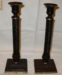 Sfesnic spirala, deosebit, VINTAGE - set de 2 bucati