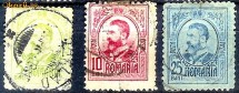 k5144    Romania 1908 - timbre stampilate foto