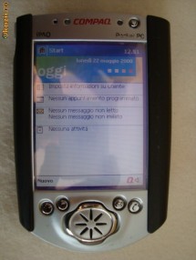 pda HP iPAQ H3700 enel docking station foto