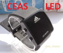 Ceas ADIDAS LED NEGRU UNISEX SPORT , NOU MODEL 2011