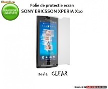 2X FOLIE ECRAN SONY ERICSSON XPERIA X10 - TRANSPORT GRATUIT!
