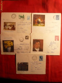 9 Intreguri Postale - Pictori si Pictura 1962- 1976