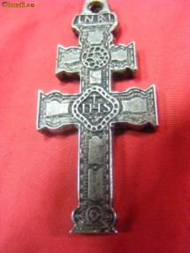 CRUCIFIX ARGINTAT ,CRUCE VECHE foto