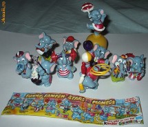 SURPRIZE KINDER - FUNNY  FANTEN  AT CIRCUS  - SERIE COMPLETA foto