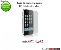 2X FOLIE ANTIGLARE ECRAN IPHONE 3G 3GS - TRANSPORT GRATUIT!
