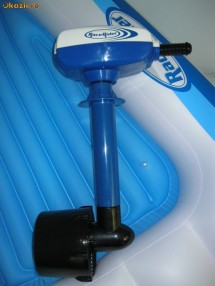 ULTIMA!!!BARCA PENUMATICA(GONFLABILA) CU MOTOR ELECTRIC OUTBOARD INCLUS 180 x 136 x 36 foto