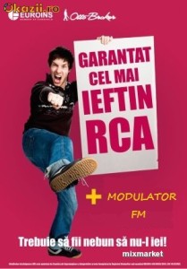 ASIGURARE / ASIGURARI AUTO RCA    CEA MAI IEFTINA POLITA + CADOU MODULATOR FM + VOUCHER 15 LEI + TRANSPORT GRATUIT