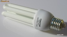 Bec economic lumina alba rece 30W foto foto