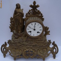 Ceas semineu Japy Freres, bronz, anii 1855 - 1867