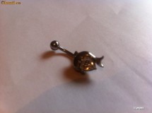Cercel de buric Fashion Delfin Piercing