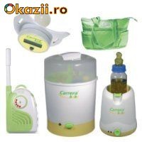 Sterilizator + incalzitor + statii supraveghere + termometru + geanta + patura SIGILATE foto