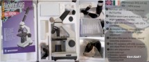 Microscop Bresser Biolux NG (24x-1024x) cu USB foto