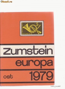 CATALOG DE TIMBRE - ZUMSTEIN EUROPA OST 1979 foto