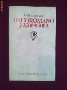 X05H  Adolf Armbruster - Dacoromano-Saxonica foto