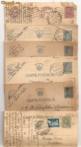 6 CARTI POSTALE 1937-1942 photo 6 CARTI POSTALE 1937-1942