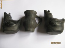 3 DECORATIUNI ARTIZANALE DE COLECTIE DIN ANII 70 foto