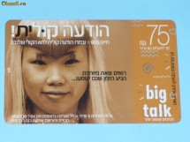 CARTELA TELEFONICA ISRAEL foto