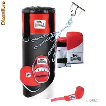 Sac pentru box kickboxing marca LONSDALE London, nou, original, calitate superioara! foto