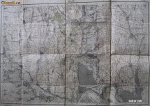 harta militara,Galati,Matca,Pechea,Vanatori,Hanu Conachi,Basarabia,1939
