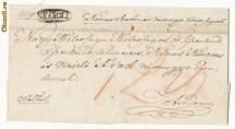 RFL ROMANIA TRANSILVANIA 1835 plic prefilatelic cu stampila din Carei - N. KAROLY foto