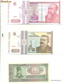 Folii pentru bancnote-2,3 si 4 compartimente