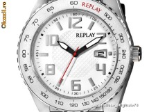Ceas barbatesc REPLAY RH5313BL diametru 5,2 cm, ceas original in cutie nou cu eticheta si certificat garantie. Pret magazin 120 euro foto