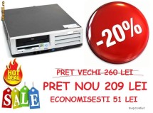 ACUM SI MAI IEFTIN!!! Unitate HP P4 2,4/512/40/DVD - 209 ron!!!