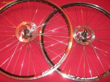 roti 26 bicicleta noi janta dubla hammer butuci joytek disc pret 240 ron ambele ( trek giant scott merida ) foto