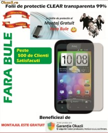Folie de protectie htc incredible S MONTAJ GRATUIT foto