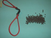 ZGARCI LATEX REZERVA  PT. PRASTIE + 200 BILE OTEL DIAMETRUL 6.33 MM PRET 30 RON foto