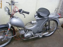 MOTOCICLETA cu pedale,DE COLECTIE,FUNCTIONALA,DE EPOCA,SIMSONETA