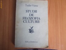 j Tudor Vianu - Studii de filozofia culturii