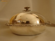 ELEGANTA LEGUMIERA DIN ALAMA ARGINTATA