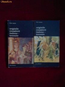 Y31B  Viktor Lazarev - Originile renasterii italiene-trecento (2 vol) foto