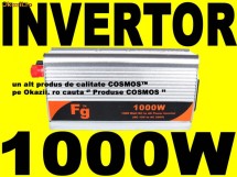 INVERTOR CONVERTOR AUTO Putere de 1000W 12v 220v Portabil pentru camping dvd playstation laptop tv mp3 1000 w car mp4 alimentator iaht barca picnic