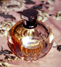 Superb flacon pentru parfum, din cristal masiv foto