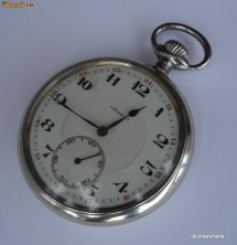Ceas de buzunar DOXA, argintat, functional