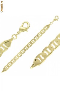 Bratara cu zale din inox placat cu AUR 18K 23-50953