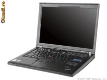 vand LENOVO T61i IN STARE IMPECABILA(CORE2DUO T7300;3GB RAM;100GB HDD)