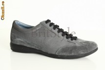 Pantofi Condor din piele naturala - T3 Gri [Cod: CPPN28]