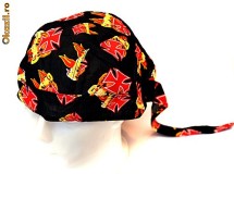 Du  - rag  cruce de fier in flacari (ID3022) foto