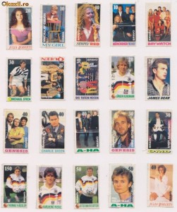 Colectie lot timbre revista Bravo photo Colectie lot timbre revista Bravo