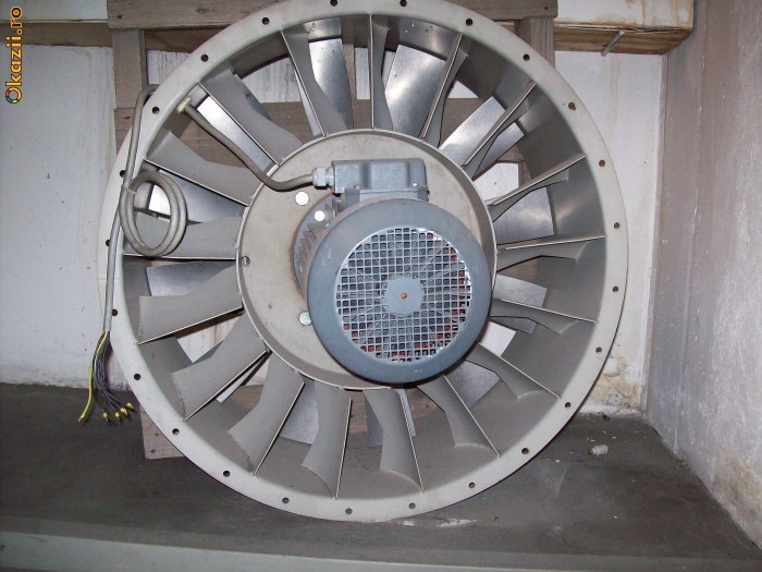 VENTILATOR INDUSTRIAL, MARE, TURBO 380 V foto mare