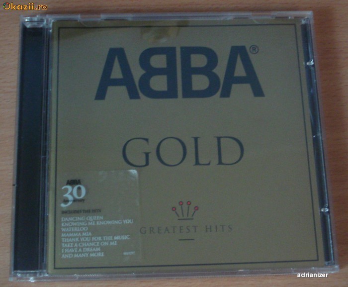 ABBA - Gold.Greatest Hits (30 th Anniversary Remastered ) foto mare