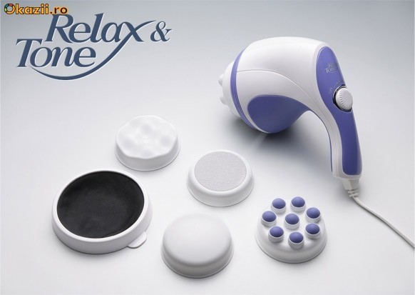 Adevaratul Relax &amp; TONE 100% ca la TV 5 capete. Masaj. Garantie. Teleshoping foto mare