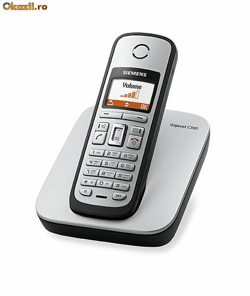 Telefon fix Siemens gigaset C380 foto mare