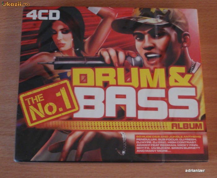 Drum and Bass Album (4CD) foto mare