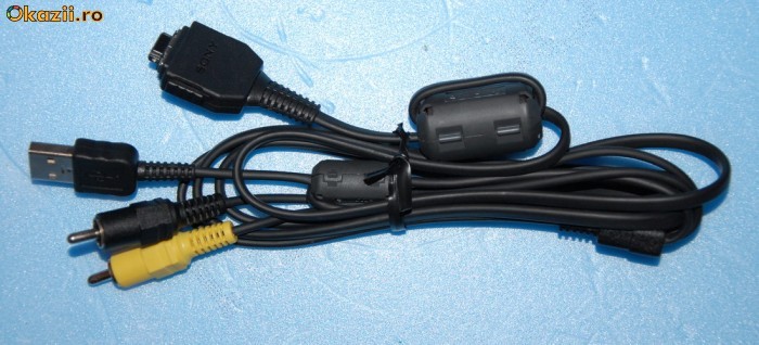cablu usb aparat foto sony dsc w50....w170 foto mare
