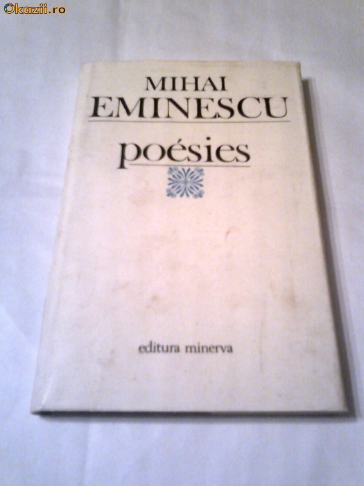Mihai Eminescu - POESIES foto mare