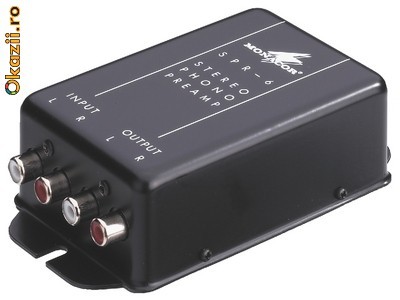 Preamplificator Phono pentru pickup cu doza MM, curba RIAA foto mare